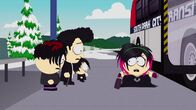 South Park – L-R: Pete, Michael, Firkle, Henrietta