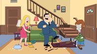 American Dad! – L-R: Francine, Stan, Roger