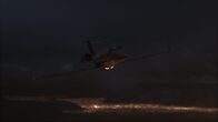 Mayday - Alarm im Cockpit – The Learjet 45 flies above Mexico City.