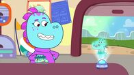 Tim Rex im All – Mum (l.)