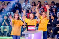 1, 2 oder 3 – Das gelbe Rateteam aus Wien/Österreich ist gespannt auf den aufregenden Quiztag bei "1, 2 oder 3".