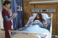 Modern Family – L-R: Nurse Tami (Jessica McKenna), Haley Dunphy (Sarah Hyland)