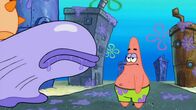 SpongeBob Schwammkopf – L-R: Mother sea whelk, Patrick