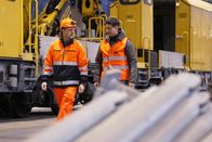 Einstein – Einstein Unfall im Gotthard Basistunnel: Wie wird die Bahn sicherer? Tobias Müller mit Gianluca Fontana, SBB-Projektleiter für die Reparatur des Gotthard-Basistunnels Copyright: SRF