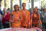 Community – L-R: Troy Barnes (Donald Glover), Abed Nadir (Danny Pudi), Annie Edison (Alison Brie)