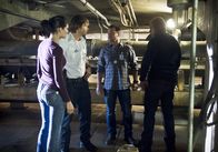 Navy CIS: L.A. – Special Agent Kensi Blye (Daniela Ruah), LAPD Liaison Marty Deeks (Eric Christian Olsen), Special Agent G. Callen (Chris O'Donnell) and Special Agent Sam Hanna (LL COOL J).