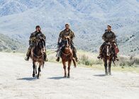 SEAL Team – Pictured L to R: Sonny Quinn (AJ Buckley) and Jason Hayes (David Boreanaz)