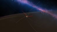 Strip the Cosmos – Die Planeten im Sonnensystem bewegen sich in elliptischen Bahnen um die Sonne. Oumuamuas hyberbolische Flugbahn lieferte die Vermutung, dass es sich um ein interstellares Objekt handelt.