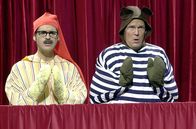 bullyparade – Kasperle-Theater: 'Kaspürlü' mit Christian Tramitz (r.) und Rick Kavanian (l.).