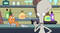 American Dad – L-R: Klaus, Roger
