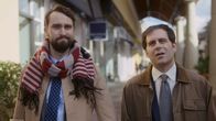 Corporate – L-R: Matt (Matt Ingebretson) and Jake (Jake Weisman).