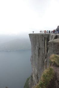 Verrückt nach Meer – Preikestolen am Lysefjord, Aussichtspunkt in Norwegen.