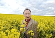 Tatort – Hauptkommissar Ehrlicher (Peter Sodann) findet sich in einem Traumbild - bestehend aus einem Rapsfeld - wieder.