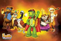 Franklin und Freunde – Franklin, die lebenslustige, neugierige Schildkröte erlebt mit seinen Freunden Schnecke, Kaninchen, Biber, Fuchs, Gans und seinem besten Freund Bär spannende Abenteuer in Waldland.