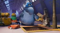 Monster bei der Arbeit – MONSTERS AT WORK - "Meet Mift" - When Tylor is initiated into MIFT during a bizarre ritual, he wants nothing more than to get away from his odd coworkers. But when an emergency strikes Monsters, Inc., MIFT kicks into action and Tylor develops a hint of respect for the misfit team. (Disney) CUTTER, FRITZ