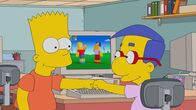 Die Simpsons – Bart (r.); Milhouse (l.)