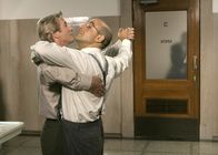 Darf ich bitten? – Üben für einen Tanzwettbewerb: John (Richard Gere, l.) und Link (Stanley Tucci, r.) ...