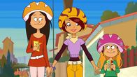 Power Sisters – Teil des Wettbewerbs ist auch ein Inliner-Wettlauf mit Selfies.