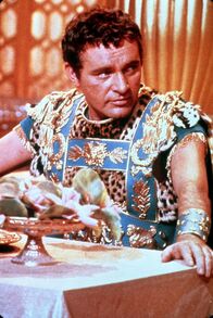 Cleopatra – Marcus Antonius (Richard Burton) verweilt lange bei Cleopatra, ehe er nach Rom zurückkehrt.