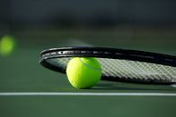 Tennis: Davis Cup – Tennis ball and racket