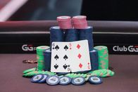 Poker – Karten und Chips von Michael Wang nach seinem Gewinn der WSOP 2022: Event 87: $5.000 8-Handed No-Limit Hold em – World Series of Poker im Bally’s Las Vegas Hotel & Casino am 17. Juli 2022 in Las Vegas, Nevada, Vereinigte Staaten.