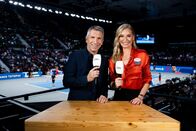 Tennis: ATP Tour 500 – Christian Nehiba und Barbara Schett posieren für ein Foto