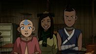Avatar - Herr der Elemente – L-R: Aang, Joo Dee, Sokka