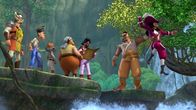 Peter Pan - Neue Abenteuer – Captain Hook und seine Piraten sind auf Schatzsuche in Nimmerland unterwegs.