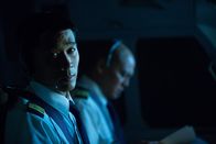 Mayday - Alarm im Cockpit – REENACTMENT - First Officer Hamid (played by Adriano Sobretodo Jr.) and Captain Shah ( played by Von Flores) in the cockpit of Malaysia Airlines Flight 370 on the night of its mysterious disappearance during a flight from Kuala Lumpur to Beijing on March 8,2014. (photo credit: Cineflix/Darren Goldstein)