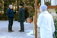 Sturm der Liebe – v.r.) ihren Streit belauscht.