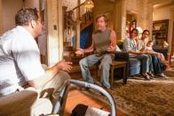 Shameless – Randy (Andy Buckley) und Frank Gallagher (William H. Macy)