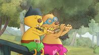 Der kleine Rabe Socke – Wer hätte gedacht, dass Henry und Arthur so gut Flöte spielen können.
