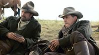 Open Range - Weites Land – Treue Gefährten: Boss Spearman (Robert Duvall, re.) und Charley Waite (Kevin Costner).