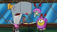 SpongeBob Schwammkopf – L-R: Pearl, Squidward, SpongeBob