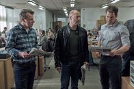 Ein Kind wird gesucht – Die Ermittler Winfried Karls (Ronald Kukulies, l.), Ingo Thiel (Heino Ferch, M.) und Mario Eckartz (Felix Kramer, r.) versuchen, alle Hinweise in die Suche nach Mirco einzubeziehen.