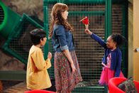 Jessie – JESSIE - "Caught Purple Handed" - Jessie is excited to sign with a talent agent -- until it turns out he only represents hand models. Meanwhile, the kids forget to sell the muffins Jessie bought for the school bake sale, so to help raise money for their school, they throw a rooftop bash. This new episode of "Jessie" premiers FRIDAY, OCTOBER 11 (8:00 PM - 8:30 PM ET/PT) on Disney Channel. (DISNEY CHANNEL/Ron Tom) KARAN BRAR, KEVIN CHAMERBLIN, MATTHEW TIMMONS, DEBBY RYAN; JESSIE - "Caught Purple Handed" - Jessie is excited to sign with a talent agent -- until it turns out he only represents hand models. Meanwhile, the kids forget to sell the muffins Jessie bought for the school bake sale, so to help raise money for their school, they throw a rooftop bash. This new episode of "Jessie" premiers FRIDAY, OCTOBER 11 (8:00 PM - 8:30 PM ET/PT) on Disney Channel. (DISNEY CHANNEL/Ron Tom) CAMERON BOYCE, PEYTON LIST, SKAI JACKSON, KARAN BRAR; JESSIE - "The Talented Mr. Kipling" - Despite being weary of Ravi's seven-foot Asian Water Monitor Lizard, Mr. Kipling, Jessie comes to the lizard's rescue after the head of the condo board attempts to ban Mr. Kipling, from the building. Meanwhile, Zuri brings home an angry imaginary friend and Luke and Emma compete against each other in a school photography class, in a new episode of "Jessie," premiering FRIDAY, OCTOBER 7 (9:00-9:30 p.m., ET/PT) on Disney Channel.(DISNEY CHANNEL/ADAM ROSE) KARAN BRAR, DEBBY RYAN, SKAI JACKSON