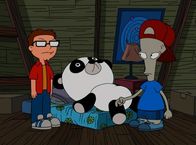 American Dad! – L-R: Steve, Roger