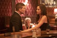 Navy CIS: Origins – Special Agent Leroy Jethro Gibbs (Austin Stowell, l.); Special Agent Lala Dominguez (Mariel Molino, r.)
