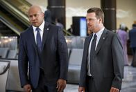 Navy CIS: L.A. – L-R: Sam Hanna (LL Cool J); G. Callen (Chris O'Donnell)