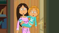Power Sisters – Klammeräffchen Marine und Wendy hören plötzlich beim Kuschelwrestling laute Schniefer von nebenan.