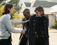 Criminal Minds – L-R: Dr. Spencer Reid (Matthew Gray Gubler), Derek Morgan (Shemar Moore)