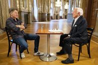 kulTOUR mit Holender – L-R: Tobias Moretti im Gespräch mit Ioan Holender