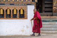 Thomas Junker unterwegs – Gläubiger Buddhist in Bumthang (Bhutan)