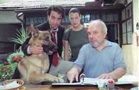 Kommissar Rex – (v.li.) Alexander Pschill, Elke Winkens, Hajo Gies.