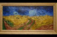 Vincent van Gogh Superstar – Vincent van Gogh malte das Gemälde „Weizenfeld mit Raben“ im Juli 1890 in Auvers-sur-Oise einen Monat vor seinem Tod.
