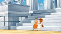 Hexe Lilli – Lilli unterhält sich vor einem Tempel mit Adelpha.