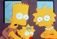 Die Simpsons – In der Schule entdeckt man, dass Bart Läuse hat.