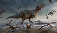 Mysteriöse Inseln – Auf der Isle of Wight entdeckt eine Gruppe von Paläontologen die versteinerten Überreste einer bisher unbekannten Dinosaurierart, die vor 125 Millionen Jahren auf der Insel lebte. MYSTERIOUS ISLANDS nimmt die Zuschauer mit auf eine unvergessliche Entdeckungsreise zu den außergewöhnlichsten und rätselhaftesten Inseln der Welt. (Kredit: Anthony Hutchings)