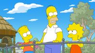 Die Simpsons – (v.l.n.r.) Bart; Homer; Lisa