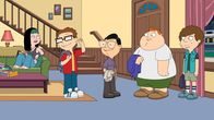 American Dad! – L-R: Hayley, Steve, Toshi, Barry, Snot